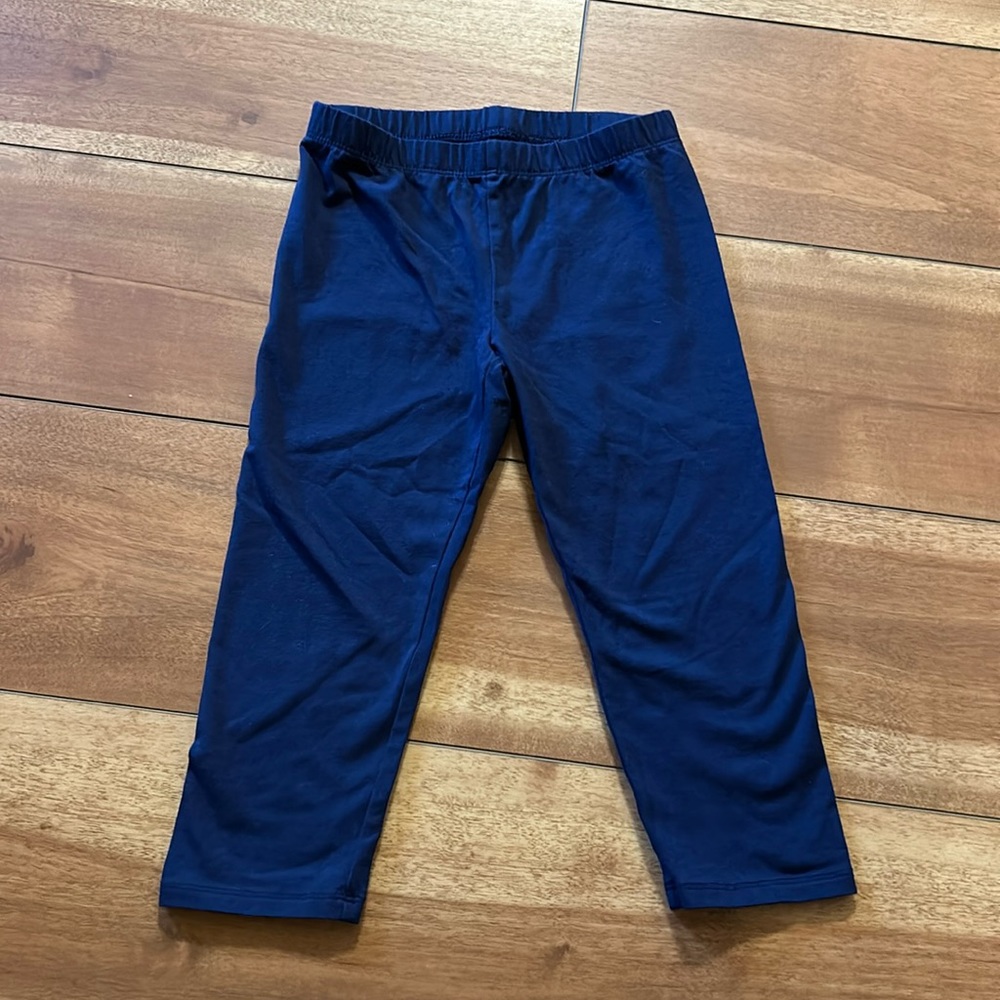 Navy blue legging capris